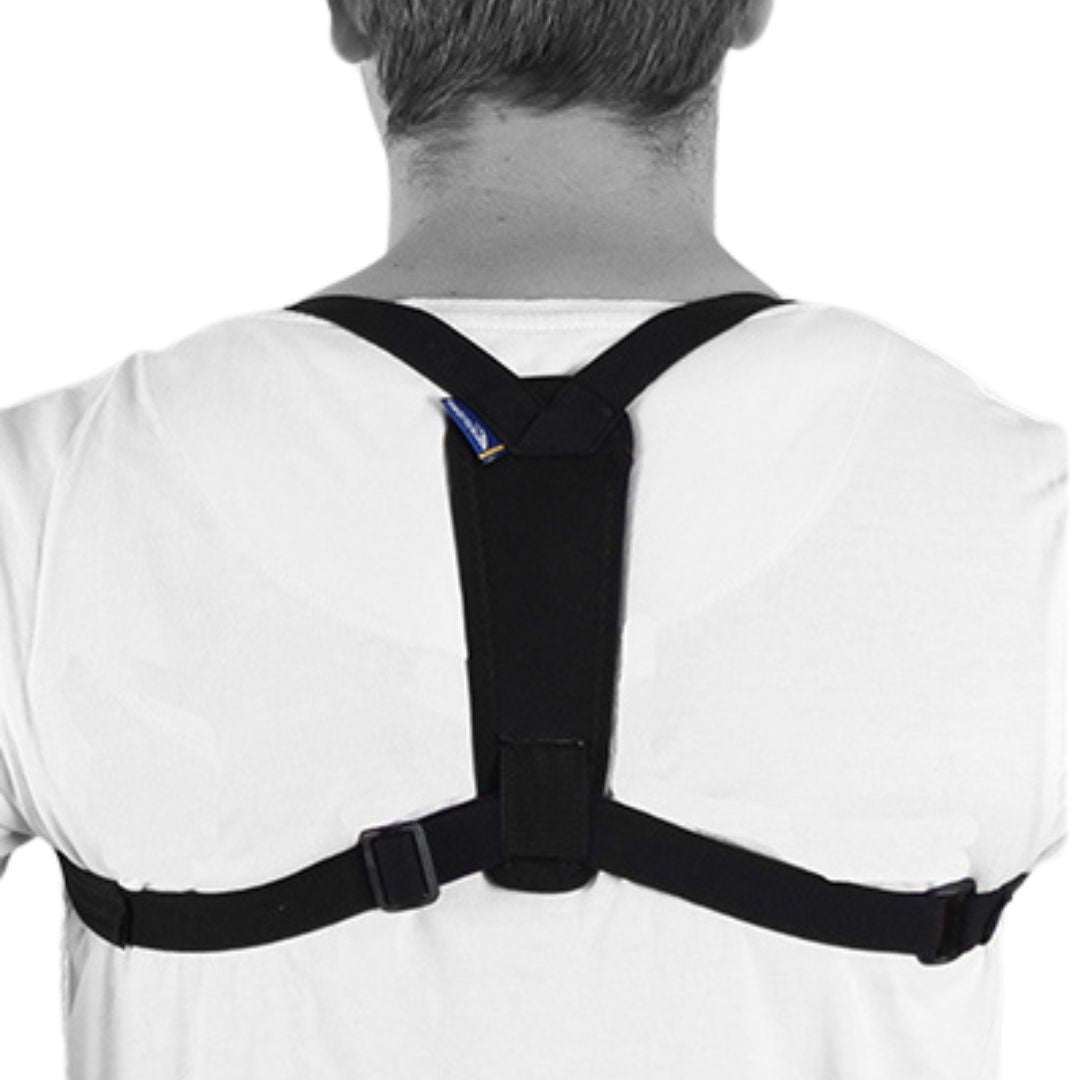 Low-profile posture straps for better posture