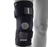 SRX knee protector with coil springs for stability and support of the knee joint