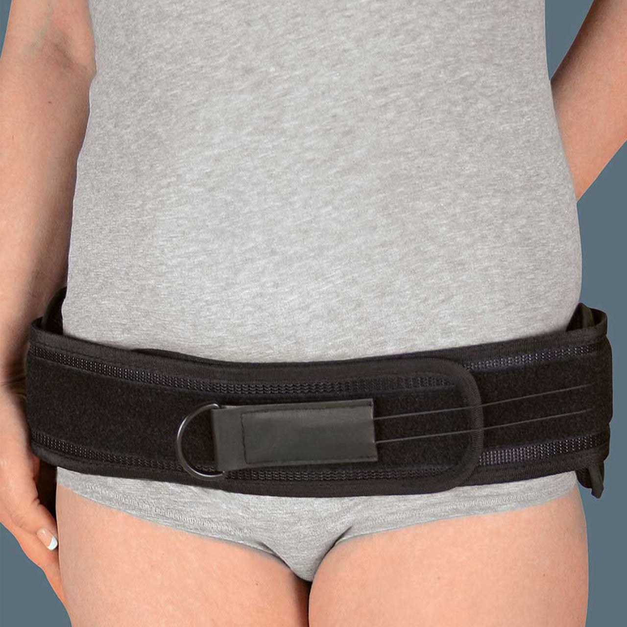 Symplus pelvic belt with individual adjustment