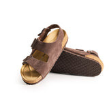 XOCORE Soft rocker support sandal slingback coffee brown
