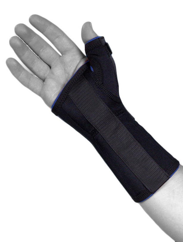 Handgelenkbandage mit stabilisierendem Daumenbereich