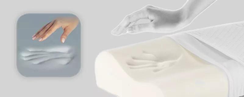 Hergestellt aus weichem und formbaren Memory Foam für eine Kombination aus Funktion und Komfort Hergestellt aus weichem und formbaren Memory Foam für eine Kombination aus Funktion und Komfort