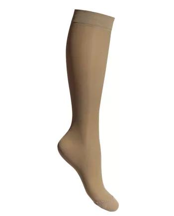 Stützstrümpfe mit Kompression - Beige/Hautfarben