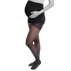 Stützstrumpfhose für Schwangere - Schwarz