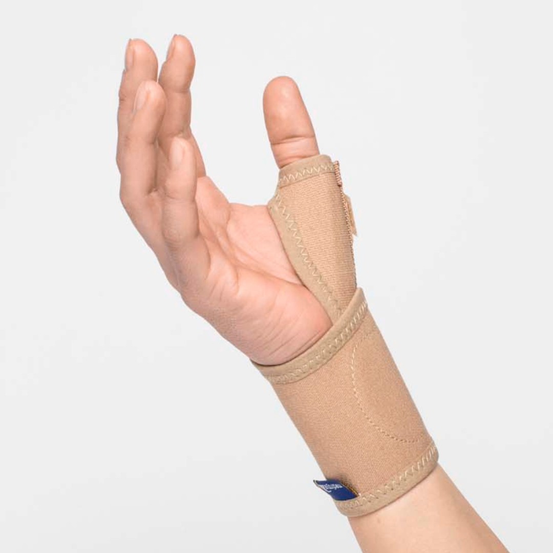 Daumen- und Handgelenkstütze mit Schiene