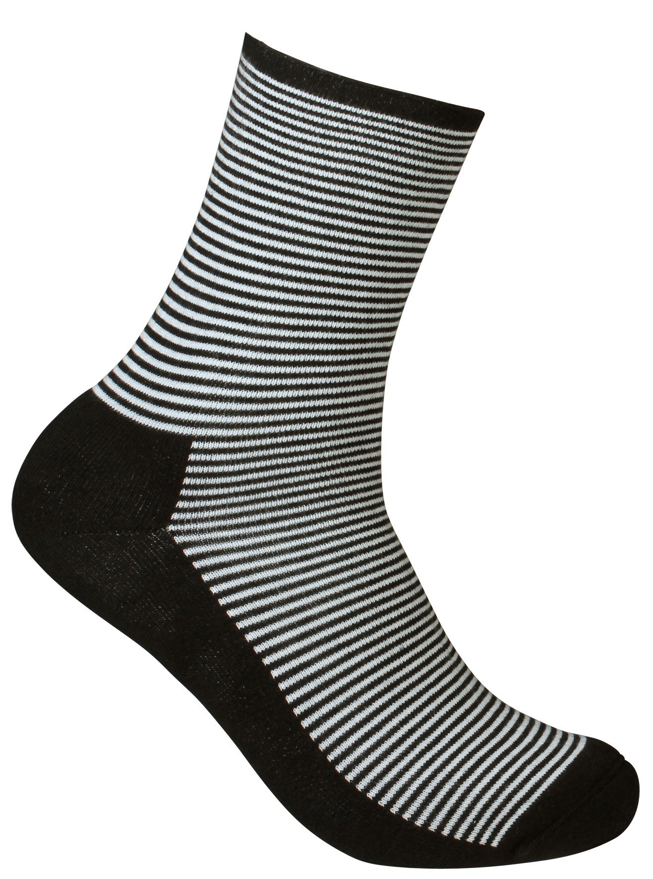 Diabetes Socke gestreift