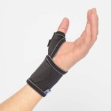 Schnell trocknende Daumenauflage langes Modell - schwarz