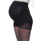 Stützstrumpfhose für Schwangere - Schwarz