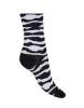 Stützstrümpfe mit Kompression - Zebra-Muster